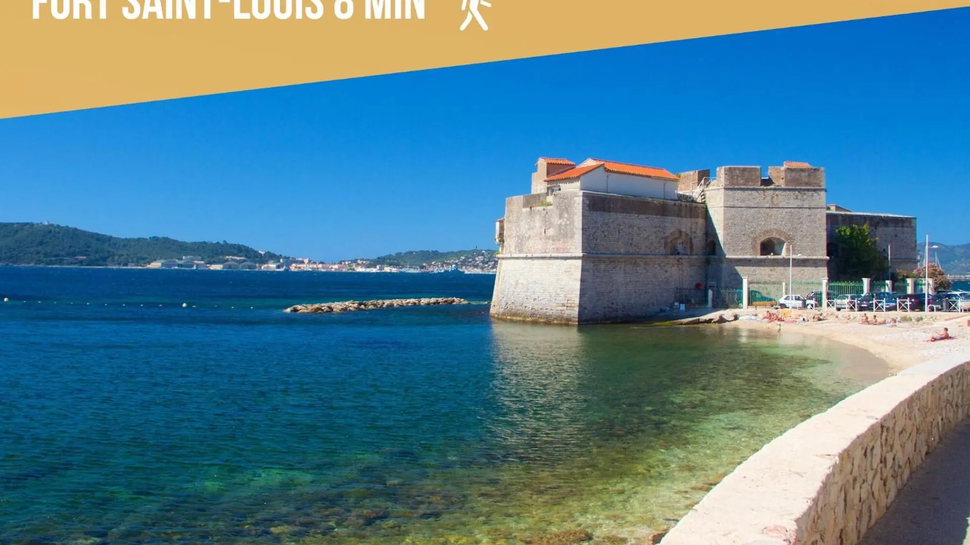 Διαμέρισμα L'Azur Du Mourillon Plages & Exterieur Au Mitre Τουλόν